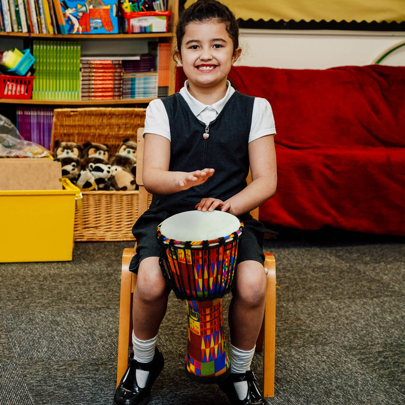 A-Star 8 inch Rope Tuned Lightweight Djembe Drum