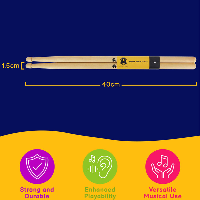 AP8400 A-Star 5B Maple Drum Sticks