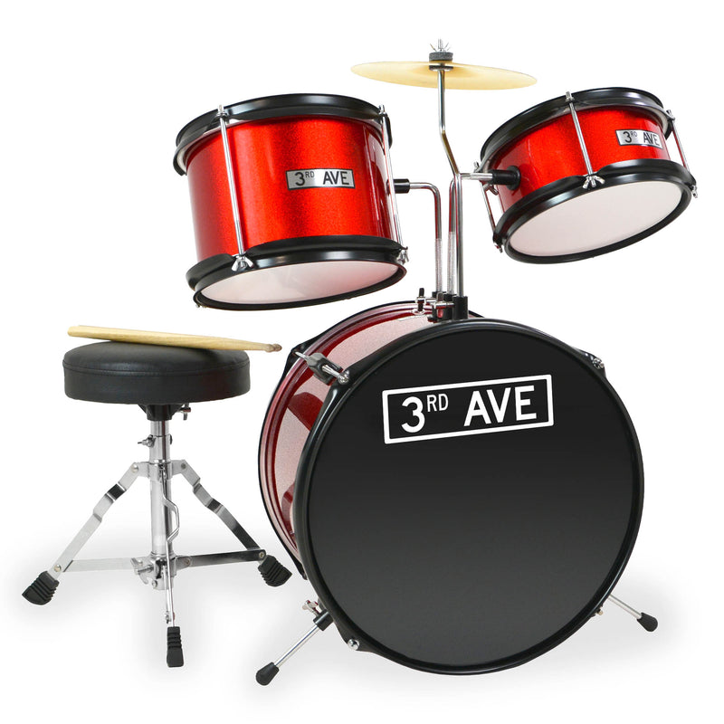 3rd Avenue 3 Piece Junior Drum Kit