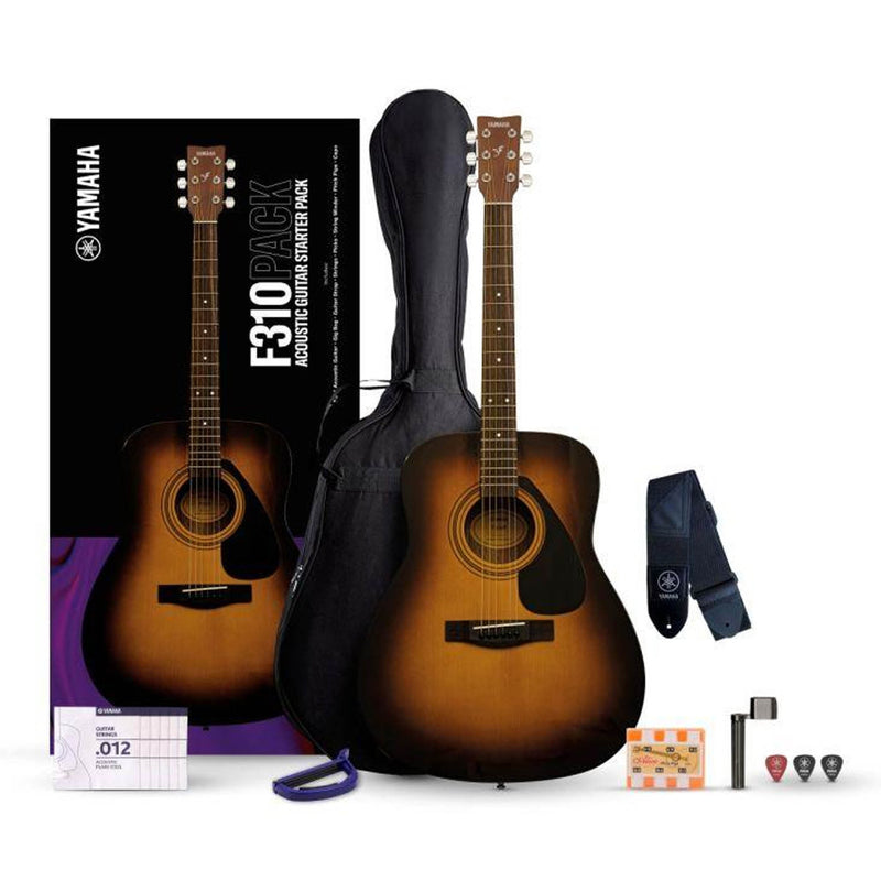 Yamaha F310 Acoustic Guitar Pack