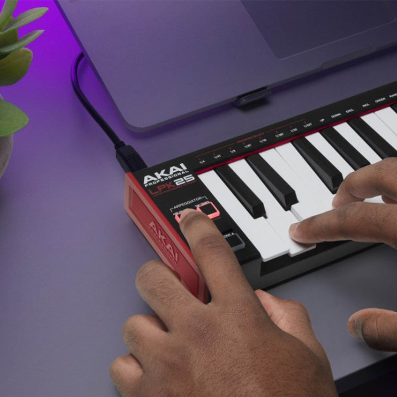 Akai Professional LPK25 MKII Laptop Controller Keyboard