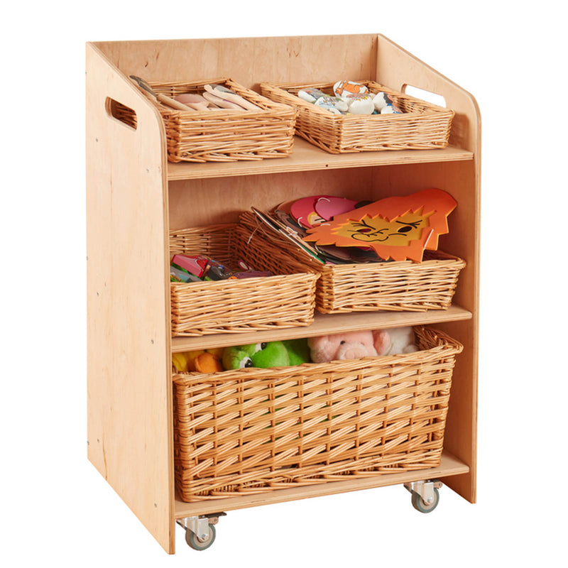 Healdswood Mobile Compact Storage Shelf