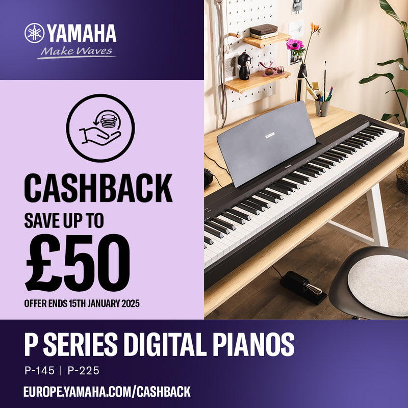 Yamaha P-225 Digital Piano - Black