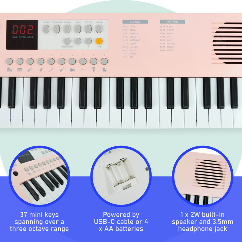 Axus Mini Keyboard 37 Key Keyboard