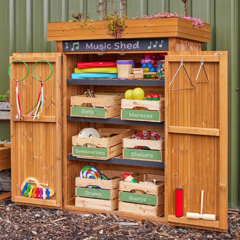 Cosy Music Storage Shed