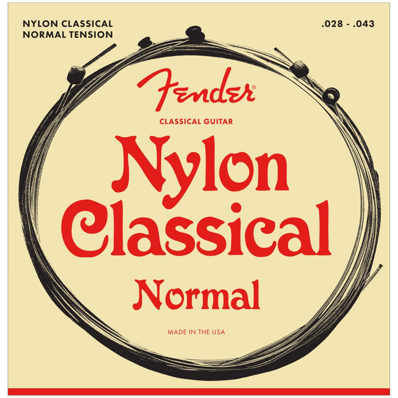 Fender 130 Nylon Classical Guitar Strings 28-43 Guitars & Folk - String Sets