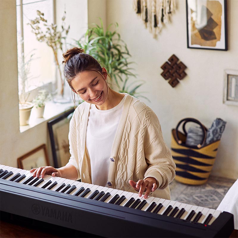 Yamaha P45 P-Series Digital Piano in Black